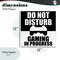 Stupell Industries Do Not Disturb Minimal Gamer Wall Plaque, design by Kim Allen